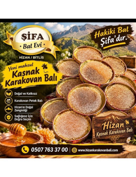 YENİ MAHSUL KASNAK KARAKOVAN BALI