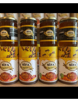 5 AL AZ ÖDE HİZAN YAYLA ÇİÇEK BALI SÜZMESİ 5 X  850 GR